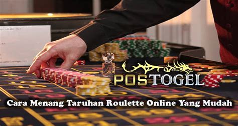 tips menang roulette online